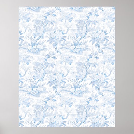 Pastel Kleurrijke Wildflower Wedding Poster (Voorkant)