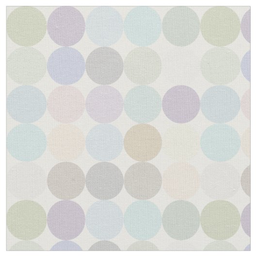 Pastel kleurt grote stippen stof (Close Up)