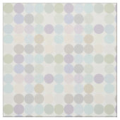 Pastel kleurt grote stippen stof (Swatch)