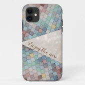 Pastel kleurtextuur achtergrond IPhone-draagtas Case-Mate iPhone Case (Achterkant)
