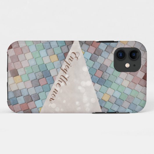 Pastel kleurtextuur achtergrond IPhone-draagtas Case-Mate iPhone Case (Achterkant (horizontaal))