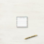 Pastel Knit Post-it® Notes (Op bureau)