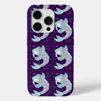Pastel Koi Vis | Whimsicale Volks Kunst Onderwater iPhone 15 Pro Case
