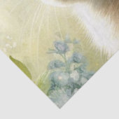 Pastel Konijn en Vlinder Tissuepapier (Detail)