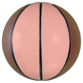 Pastel Koraalrif Effen kleur | Klassiek | Elegant Basketbal (Verticaal)
