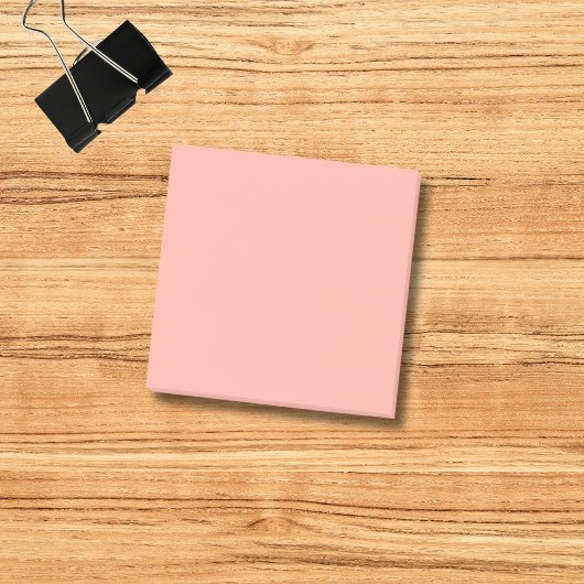 Pastel Koraalrif Effen Kleur | Klassiek | Elegant Post-it® Notes