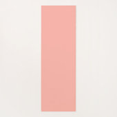 Pastel Koraalrif Effen kleur | Klassiek | Elegant Yogamat (Achterkant)