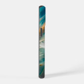 Pastel Kosmos en Grassen, Gefluister van Natuur iPhone 15 Case (Rechterkant)