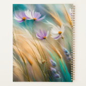 Pastel Kosmos en Grassen, Gefluister van Natuur Planner (Achterkant)