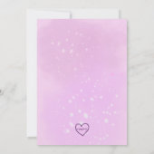 Pastel KPOP Girls Birthday Celebration Kaart (Achterkant)