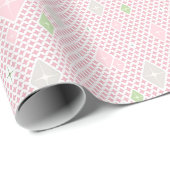 Pastel Kristal Ster Patroon Inpakpapier (Rol Hoek)
