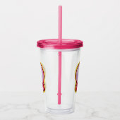Pastel Kristallen Bol Acryl Drinkbeker (Rechts)
