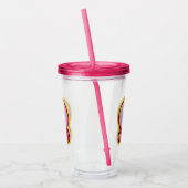Pastel Kristallen Bol Acryl Drinkbeker (Links)