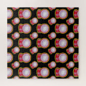 Pastel Kristallen Bol Legpuzzel (Horizontaal)