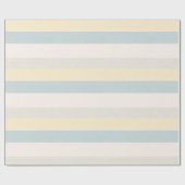 Pastel Kuststreep Boutique Cadeaupapier (Vlak)