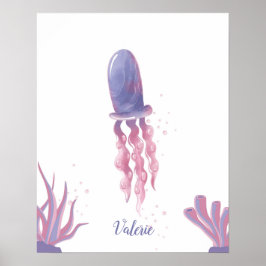 Pastel kwal droomt  poster