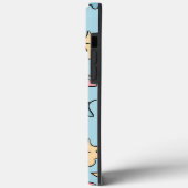 Pastel laat blauw Case-Mate iPhone case (Achterkant / Links)