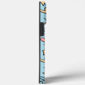 Pastel laat blauw Case-Mate iPhone case (Achterkant / Rechts)