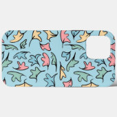 Pastel laat blauw Case-Mate iPhone case (Achterkant (horizontaal))