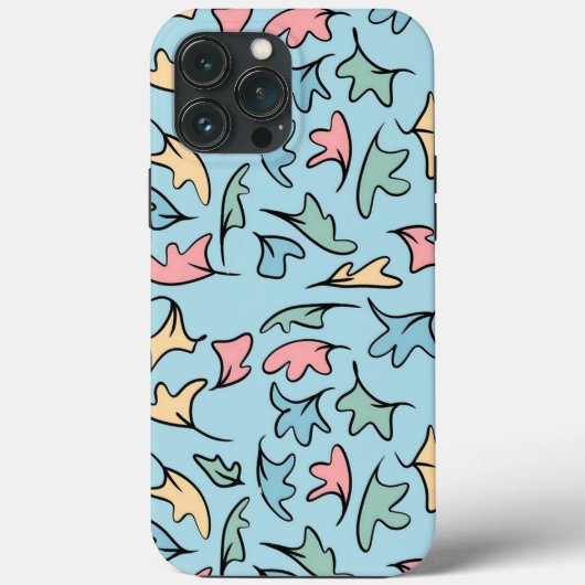 Pastel laat blauw Case-Mate iPhone case (Achterkant)