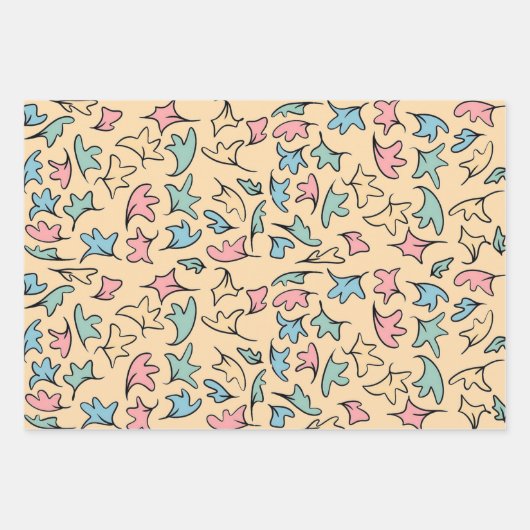 Pastel laat Collectie 2 Inpakpapier Vel (Voorkant 3)