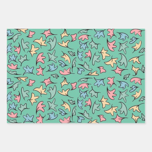 Pastel laat Collectie 2 Inpakpapier Vel (Voorkant 2)