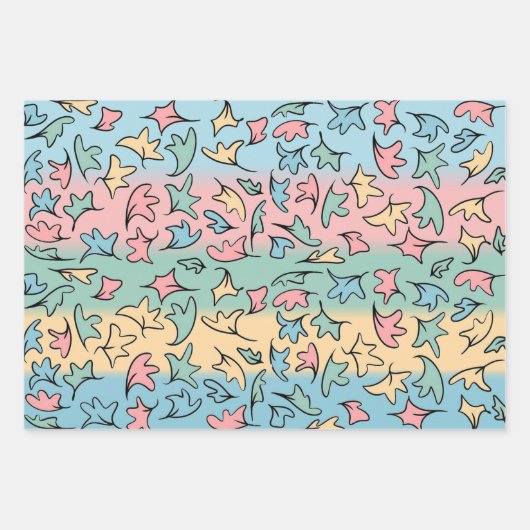 Pastel laat Collectie 2 Inpakpapier Vel (Voorkant)