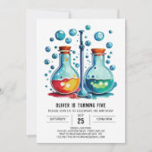 Pastel Laboratorium Potion Wetenschapper Verjaarda Kaart (Voorkant)