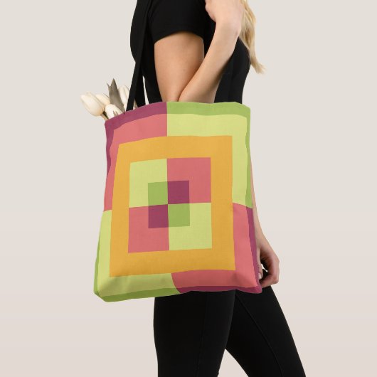 Pastel Labyrinth Tote Bag (Dichtbij)