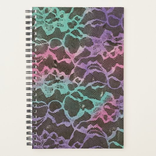 Pastel Lace Pattern Planner (Voorkant)