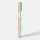 Pastel Landelijke Strepen Case-Mate iPhone Case (Achterkant / Rechts)