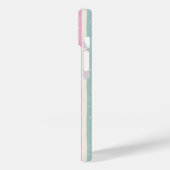 Pastel Landelijke Strepen Case-Mate iPhone Case (Achterkant / Links)