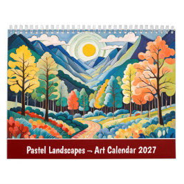 Pastel Landschappen – Kunstkalender Kalender