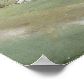 Pastel landschapskunst poster (Hoek)