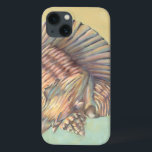Pastel Large Conch Shell iPhone 13 Hoesje<br><div class="desc">Profiteer van dit unieke, veelkleurige, grote Conch seashell-afbeelding op uw volgende product. Deze geweldige cacao achtergrond deze twee unieke seizoenshellen. Neem het strand met je mee waar je ook gaat en stel je de zachte oceaanbries voor.</div>
