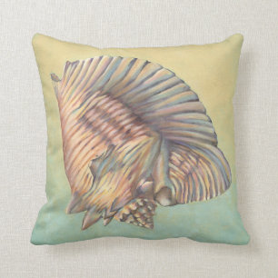 Pastel Large Conch Shell Kussen