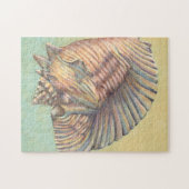 Pastel Large Conch Shell Legpuzzel (Horizontaal)