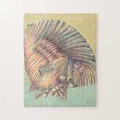 Pastel Large Conch Shell Legpuzzel (Verticaal)