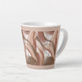 Pastel Latte Mok – Elegant en modern design (Rechterhoek)