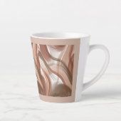 Pastel Latte Mok – Elegant en modern design (Rechts)