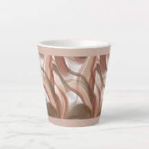 Pastel Latte Mok – Elegant en modern design