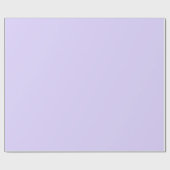 Pastel Lavendel Blauw Effen Kleur | Klassiek Elega Cadeaupapier (Vlak)