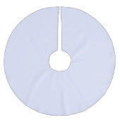 Pastel Lavendel Effen Kleur | Klassiek | Elegant Kerstboom Rok (Voorkant)