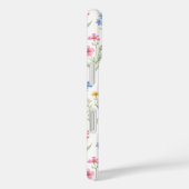 Pastel Lavendel Roze Wilde Bloemen Case-Mate iPhone Case (Achterkant / Rechts)