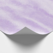 Pastel Lavendel Tie-Dye Watercolor Effect Cadeaupapier (Hoek)