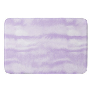 Pastel Lavendel Tie-Dye Waterverfeffect Badmat