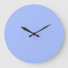 Pastel Lavendelblauw Grote Klok
