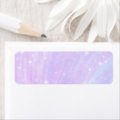 Pastel Lavender Adresetiketten Etiket (Insitu)