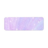 Pastel Lavender Adresetiketten Etiket (Voorkant)