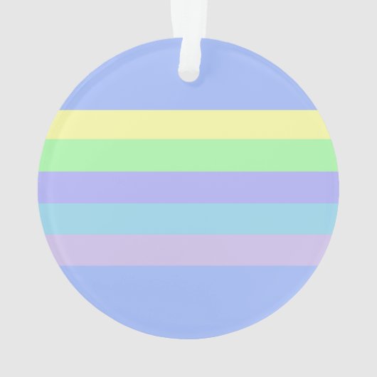 Pastel Lavender Blue Ornament (achterkant)
